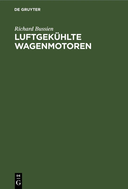 Luftgekühlte Wagenmotoren