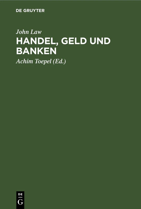 Handel, Geld Und Banken