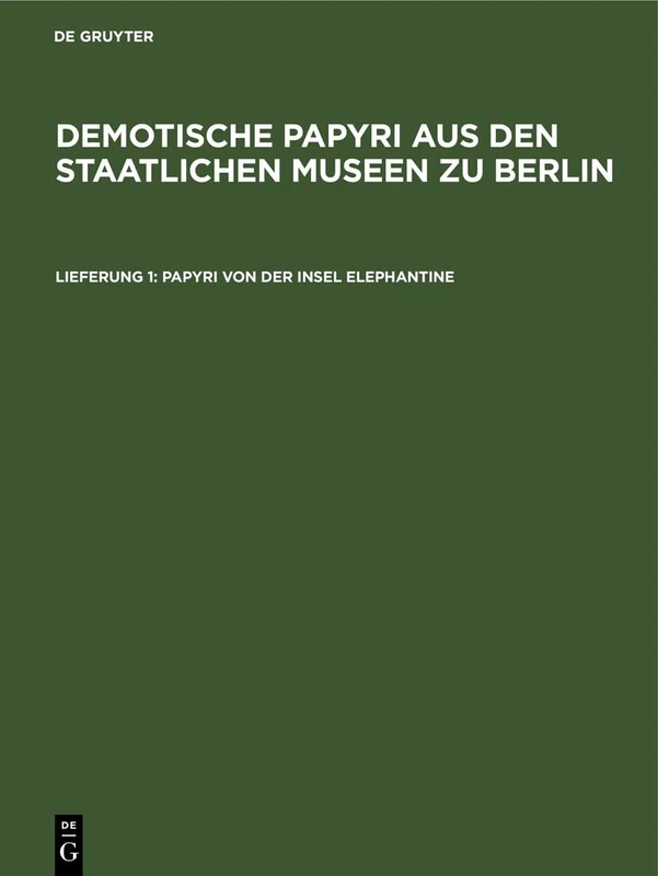 Papyri Von Der Insel Elephantine - Image 1