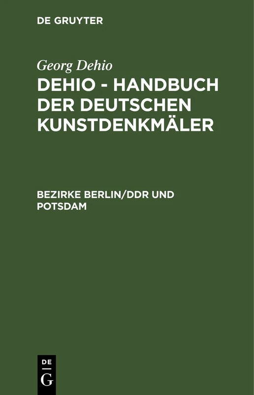 Bezirke Berlin/DDR Und Potsdam