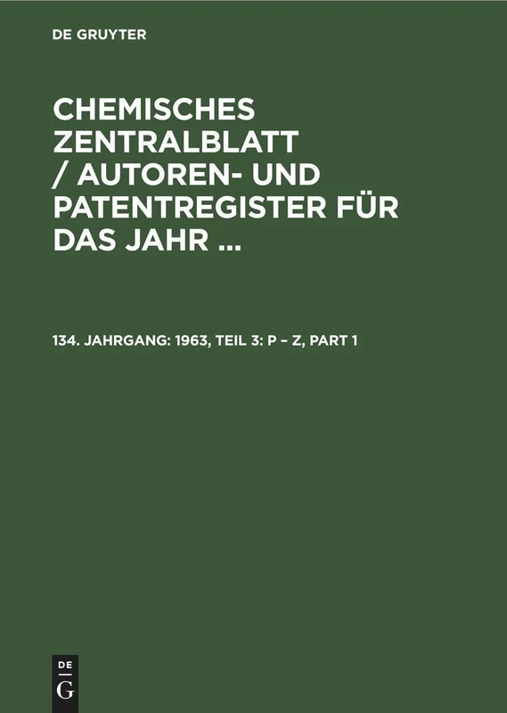 1963, Teil 3: P - Z