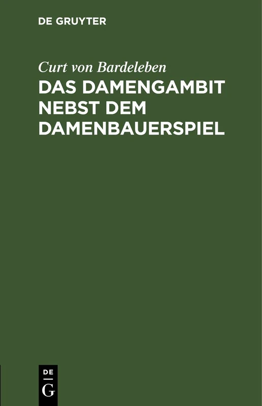 Das Damengambit Nebst Dem Damenbauerspiel - Image 1