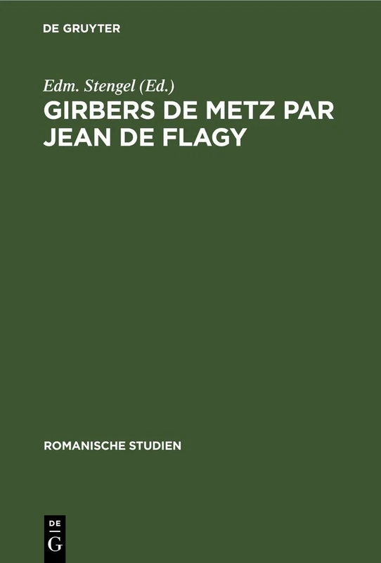 Girbers de Metz Par Jean de Flagy
