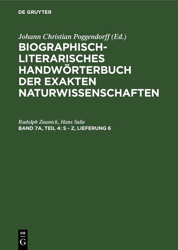 S - Z, Lieferung 6
