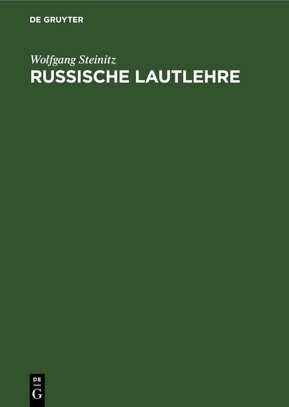 Russische Lautlehre