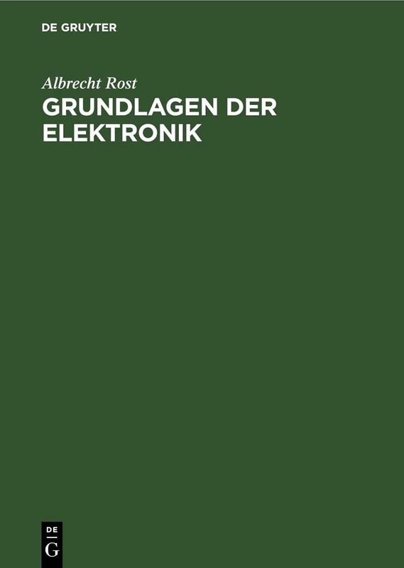 Grundlagen Der Elektronik