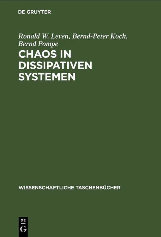 Chaos in Dissipativen Systemen: 304 (Wissenschaftliche Taschenbücher)