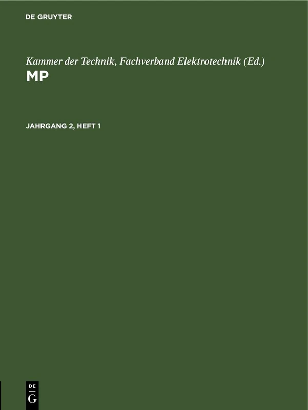 Mp. Jahrgang 2, Heft 1: Mikroprozessortechnik. Zeitschrift Für Mikroelektronik, Computertechnik, Informatik, Heft 1