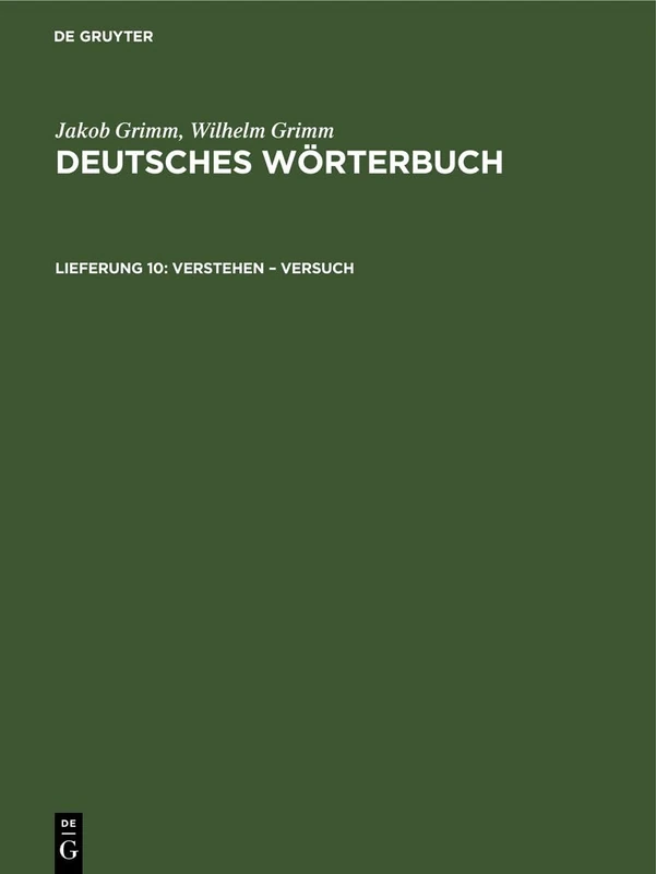 Verstehen - Versuch
