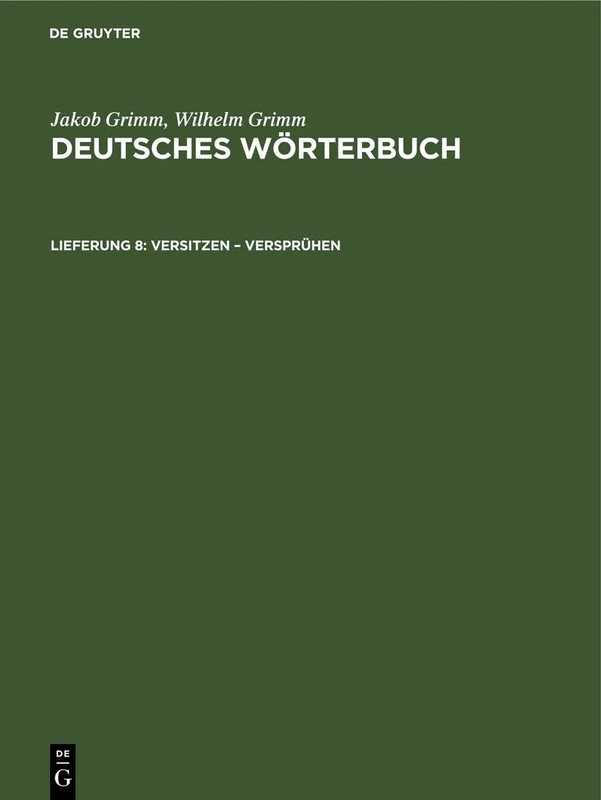 Versitzen - Versprühen