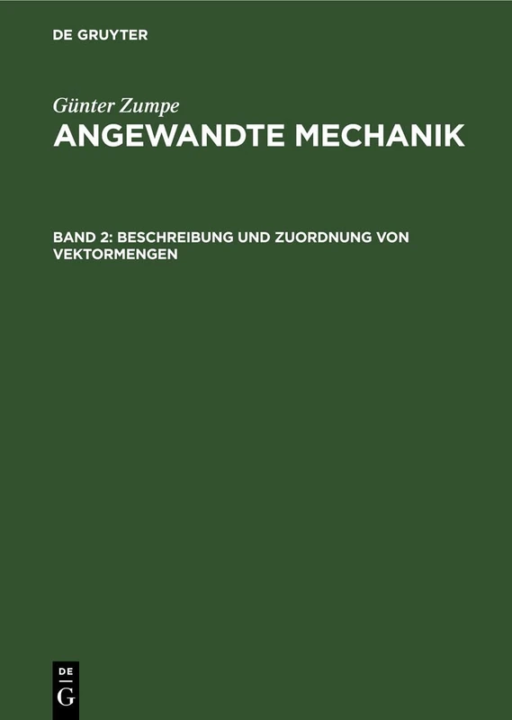 Beschreibung Und Zuordnung Von Vektormengen