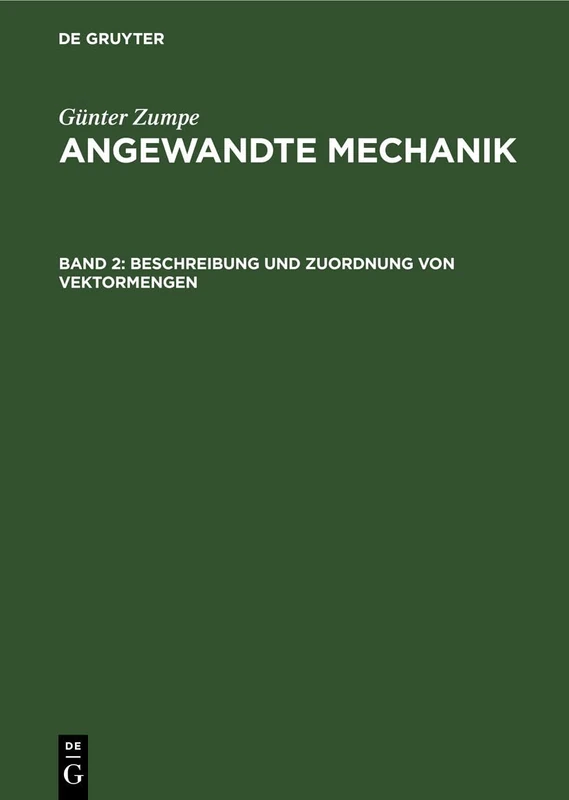 Beschreibung Und Zuordnung Von Vektormengen