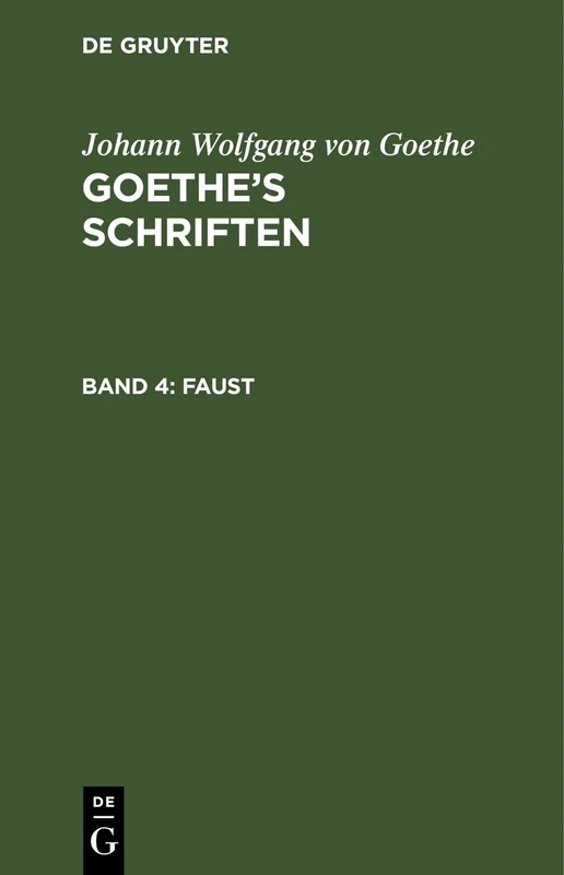 Faust: Ein Fragment