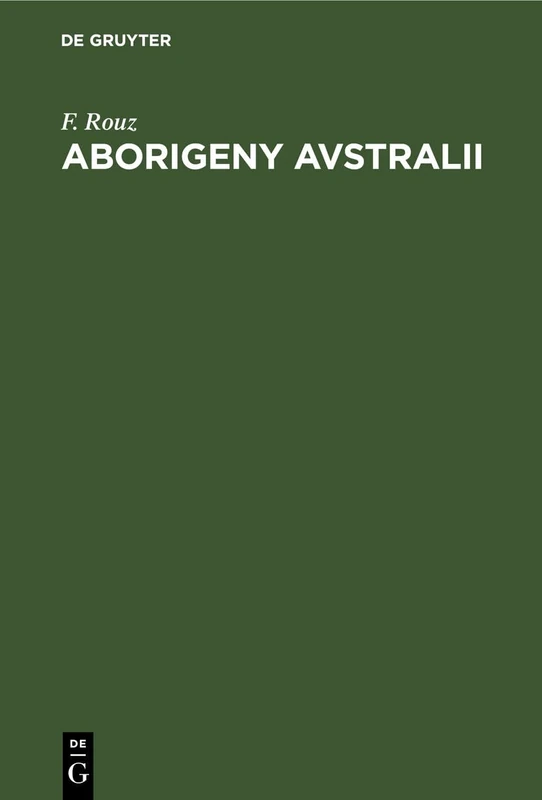 Aborigeny Avstralii: Ich Prosloe I Nastojasčee
