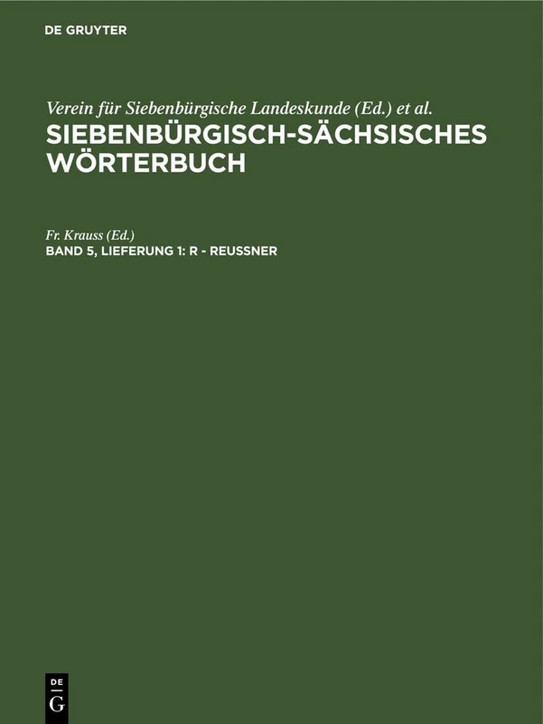 R - Reussner
