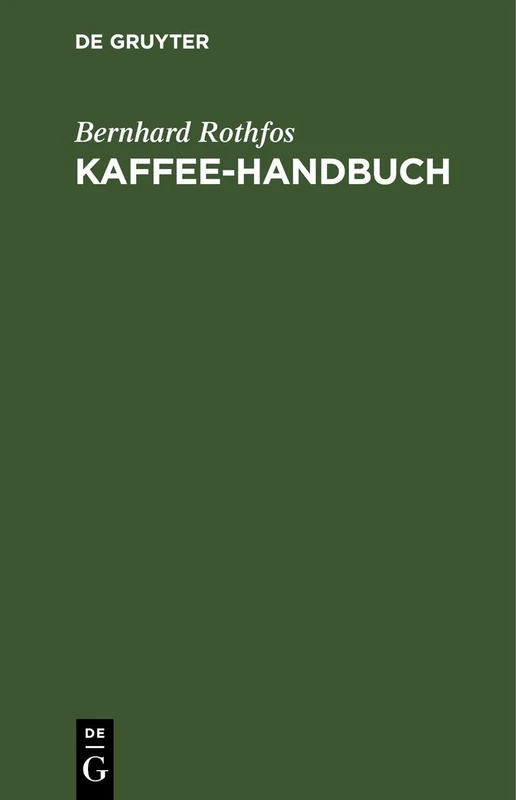 Kaffee-Handbuch