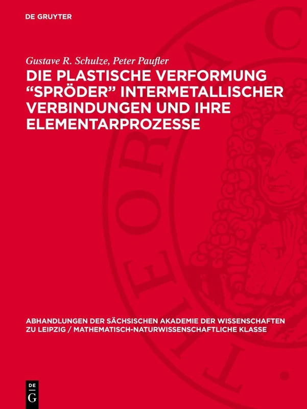 De Gruyter - Die Plastische Verformung "Sproder" Intermetallischer