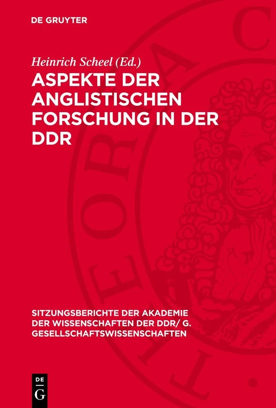 Aspekte Der Anglistischen Forschung in Der DDR: Martin Lehnert Zum 65. Geburtstag: 1976 (Sitzungsberichte der Akademie der Wissenschaften der Ddr/ G. Gesellschaftswissenschaften) - Image 1