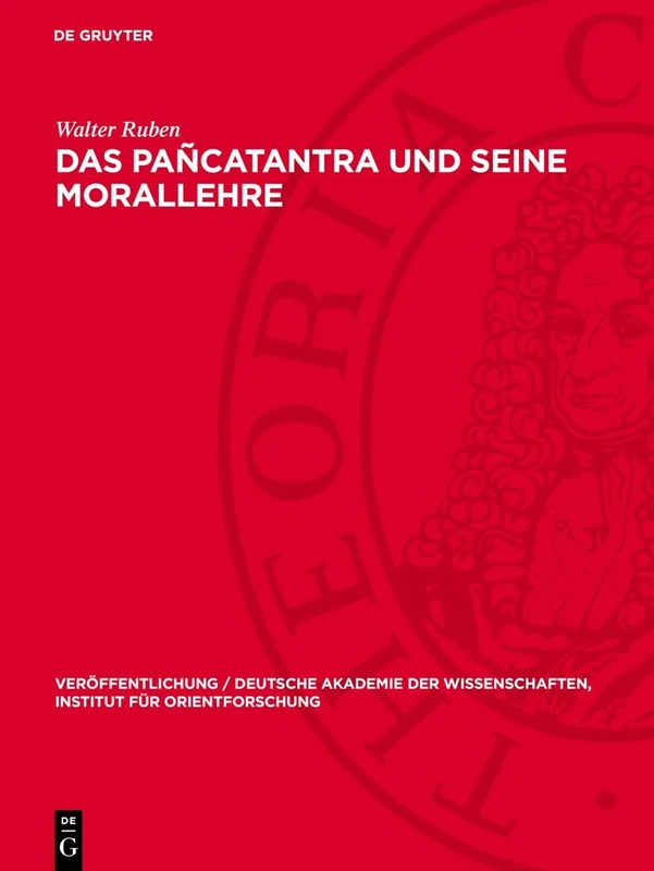De Gruyter Das Pancatantra Und Seine Morallehre: 44 Book