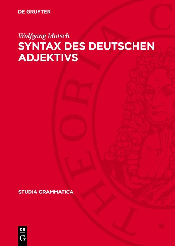 Syntax Des Deutschen Adjektivs: 3 (Studia Grammatica) - Image 1