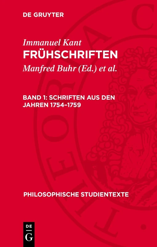 Schriften aus den Jahren 1754-1759 (Philosophische Studientexte)
