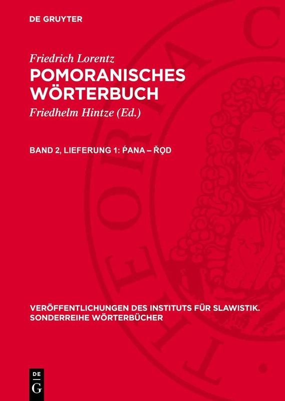 Ṕana - řo̧d (Veröffentlichungen Des Instituts Für Slawistik. Sonderreihe Wörterbücher)