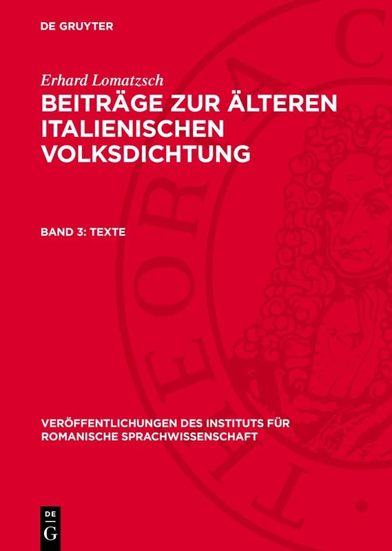 Texte: 4 (Veröffentlichungen Des Instituts Für Romanische Sprachwissenschaft)