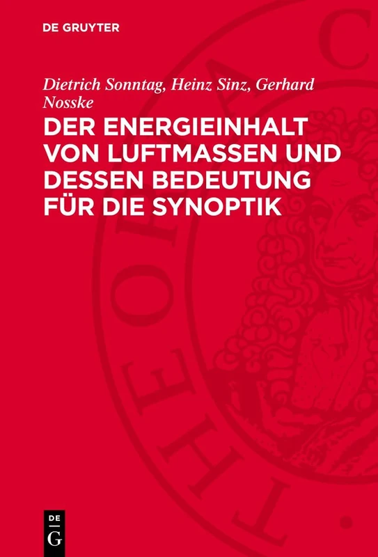 Der Energieinhalt Von Luftmassen Und Dessen Bedeutung Fur Die Synoptik