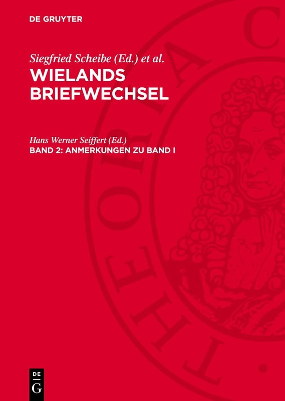 Anmerkungen Zu Band I: (Briefe Vom 1. 6. 1750-2. 6. 1760)