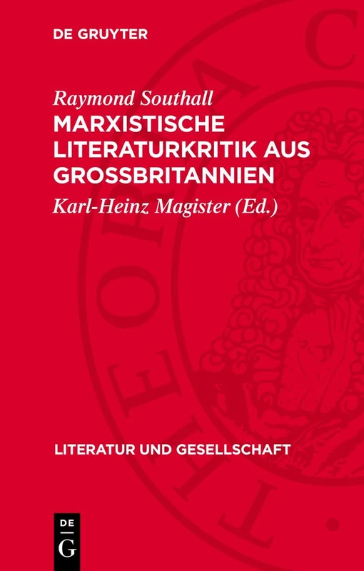 De Gruyter - Marxistische Literaturkritik Aus Gro britannien