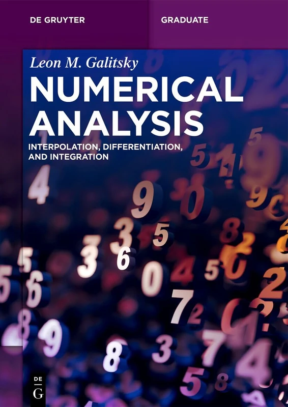Numerical Analysis: Interpolation, Differentiation, and Integration (De Gruyter Textbook) - Image 1