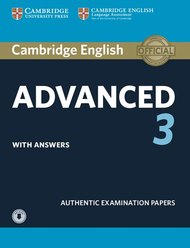 Cambridge English Advanced 3. Student's Book with answers and downloadable audio