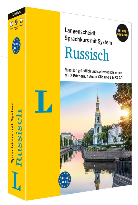 Langenscheidt Russisch mit System: Russisch gründlich und systematisch lernen. Mit 2 Büchern, 4 CDs und MP3-Download
