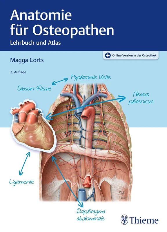 Anatomie für Osteopathen: Lehrbuch und Atlas
