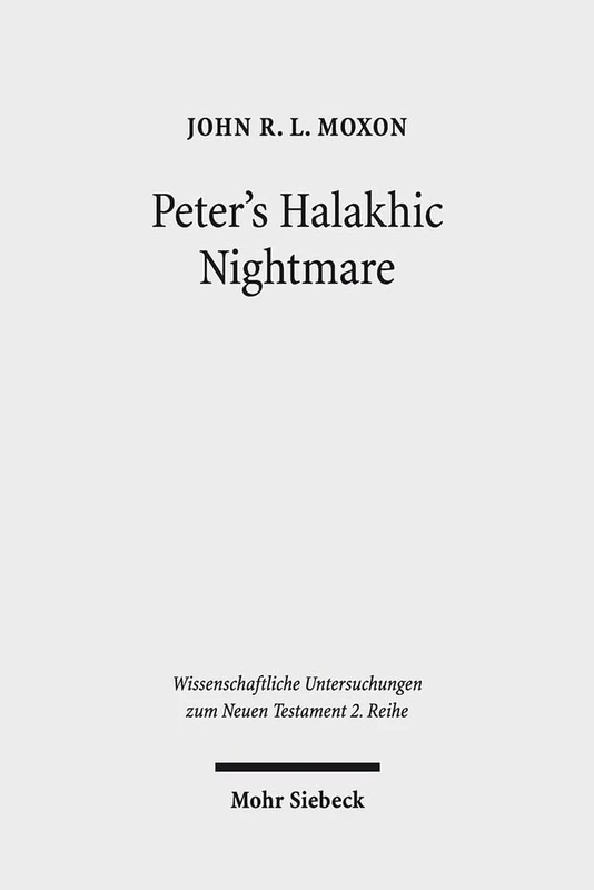 Peter's Halakhic Nightmare - Acts 10:9-16 Bible Study Book - Image 1