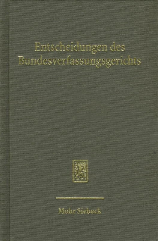 Entscheidungen des Bundesverfassungsgerichts (BVerfGE): Registerband zu den Entscheidungen des Bundesverfassungsgerichts, Band 131-140