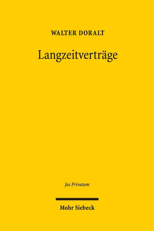 Langzeitverträge: 224 (Jus Privatum) - Image 1