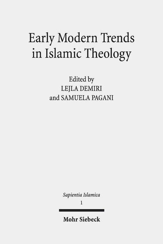 Mohr Siebeck - Early Modern Trends in Islamic Theology - Image 1