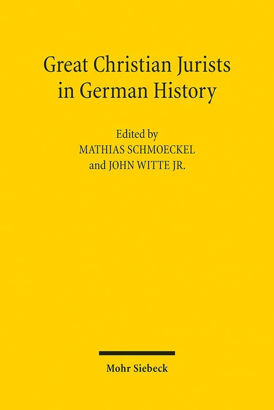 Great Christian Jurists in German History