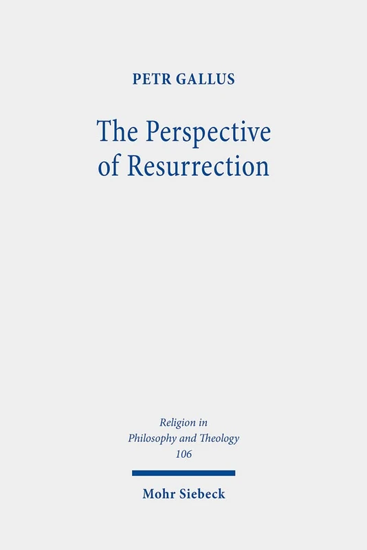 The Perspective of Resurrection: A Trinitarian Christology: 106 (Religion in Philosophy and Theology)