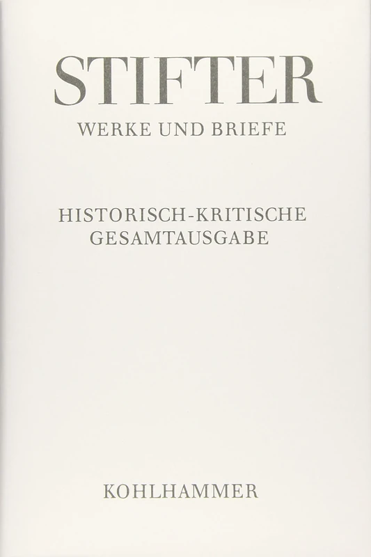 Die Mappe Meines Urgrossvaters: Kommentar: 6.4 (Adalbert Stifter: Werke Und Briefe) - Image 1