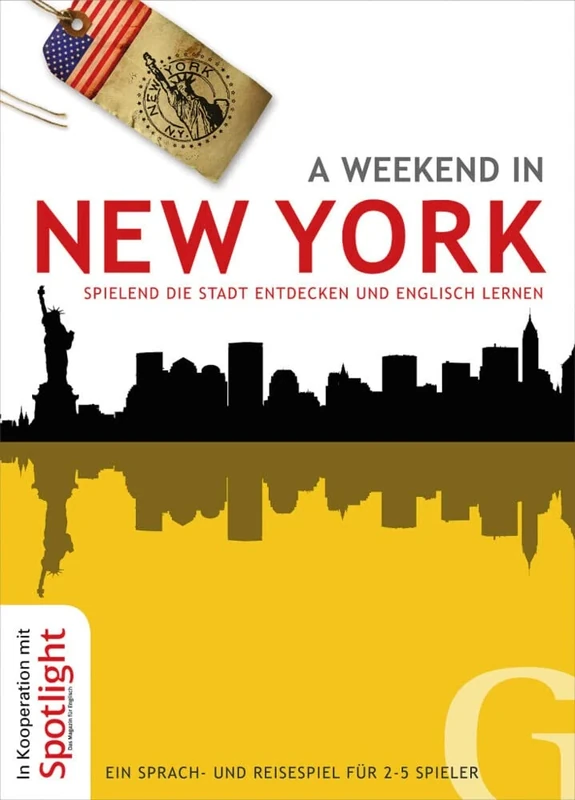 A weekend in New York: Spielend die Stadt entdecken und Englisch lernen / Ein Sprach- und Reisespiel für 2-5 Spieler - Image 1