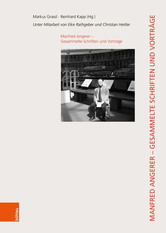 Manfred Angerer -- Gesammelte Schriften und Vortrage (Wiener Veroffentlichungen zur Musikgeschichte - Band 016) - Image 1