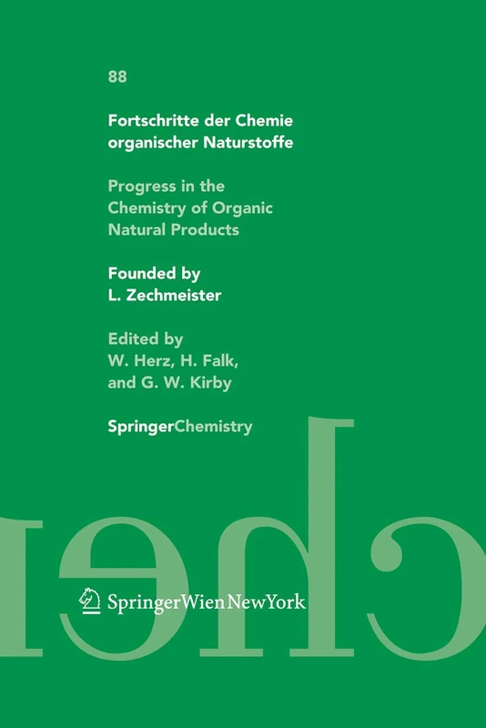 Springer Fortschritte der Chemie organischer Naturstoffe 88