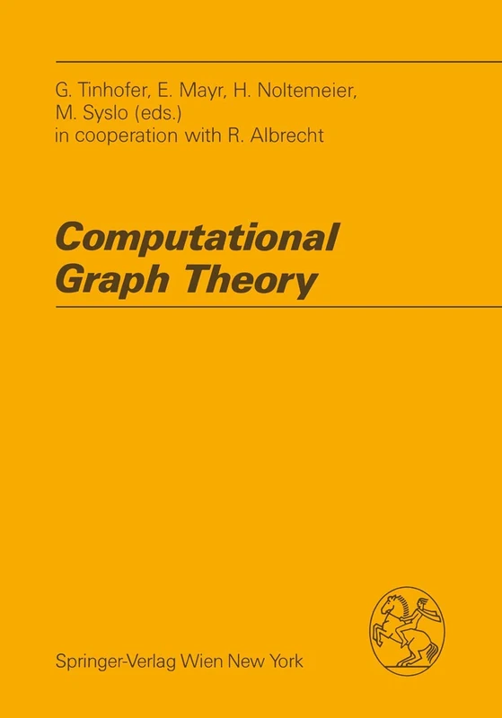 Computational Graph Theory: 7 (Computing Supplementa, 7)