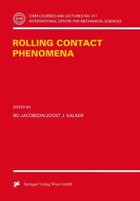 Springer Rolling Contact Phenomena 411 - CISM International - Image 1