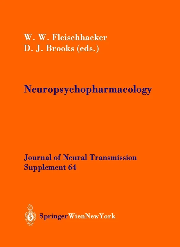 Neuropsychopharmacology: 64 (Journal of Neural Transmission. Supplementa, 64)