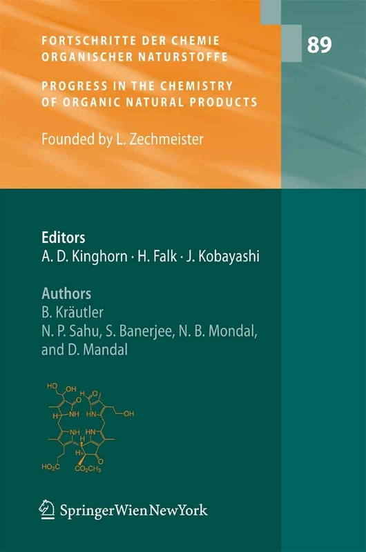 Fortschritte der Chemie organischer Naturstoffe / Progress in the Chemistry of Organic Natural Products: 89
