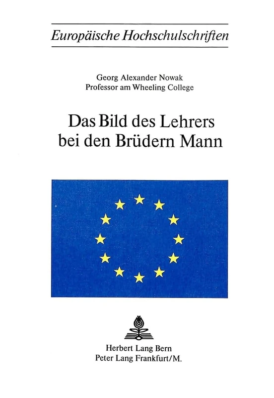 Das Bild Des Lehrers Bei Den Bruedern Mann: 120 (Europaeische Hochschulschriften / European University Studie) - Image 1