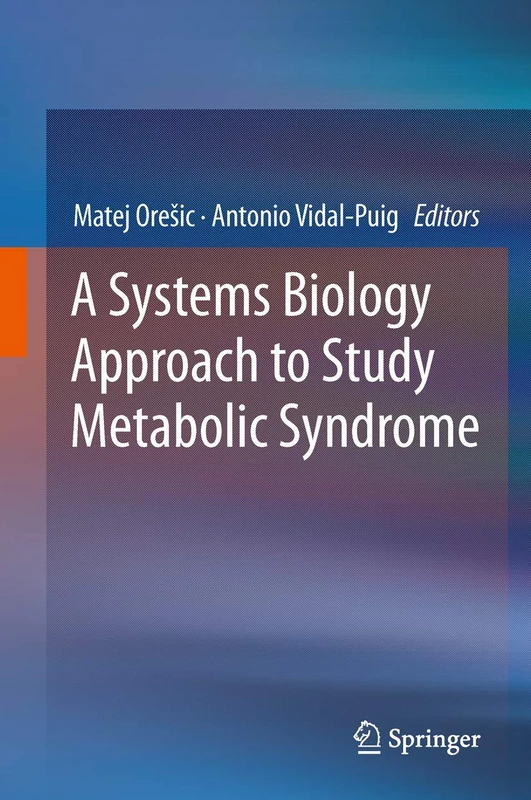 Springer - A Systems Biology Approach to Study Metabolic Syndrome
